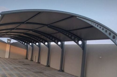 تصميم مظلات السيارات