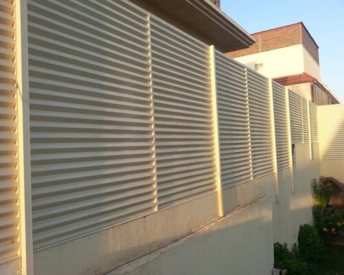تركيب سواتر شرائح