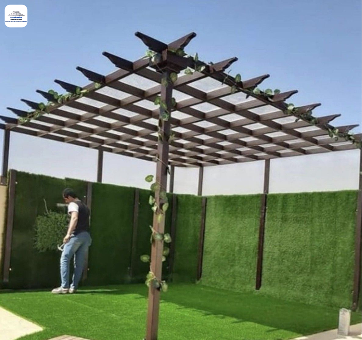 البرجولات الخارجيه