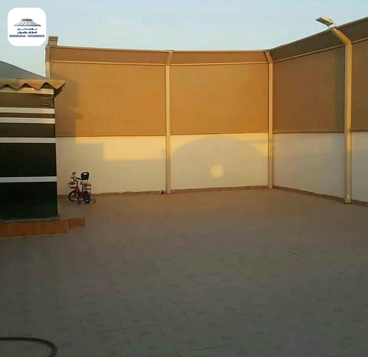 مؤسسة ندى للمظلات والسواتر تركيب سواتر قماش الأحواش بالرياض