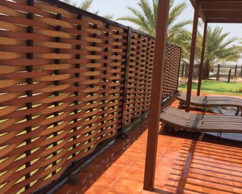 سواتر خشبية شرائح ومجدول بالرياض