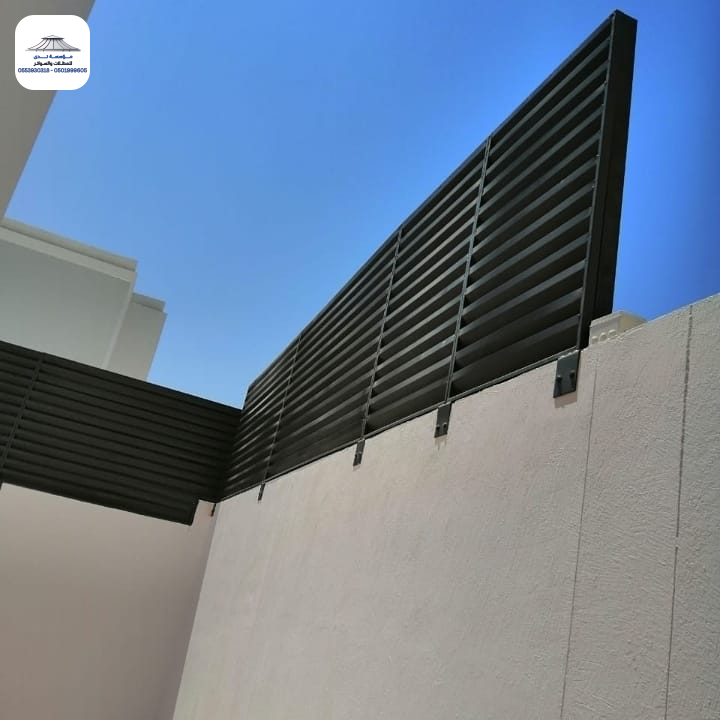 تركيب سواتر حديد مجدول او شرائح بالرياض