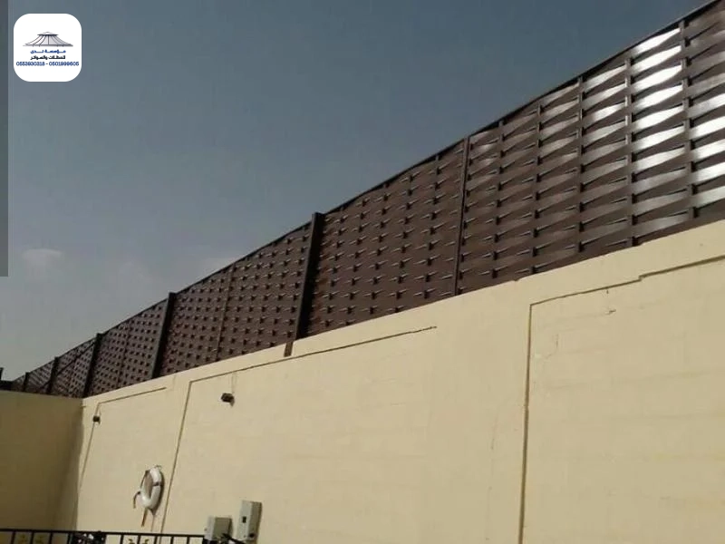 تركيب سواتر حديد مجدول او شرائح بالرياض