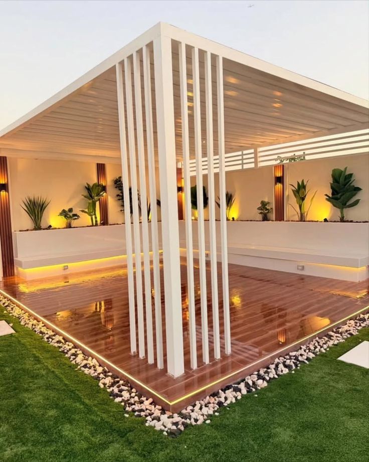 برجولات حدائق الرياض