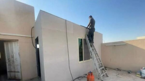 مقاول بناء ملاحق خارجية اسمنت بودر